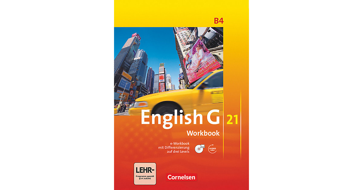 Buch - English G 21, Ausgabe B: 8. Schuljahr, Workbook m. CD-ROM (e-Workbook) u. Audio-CD