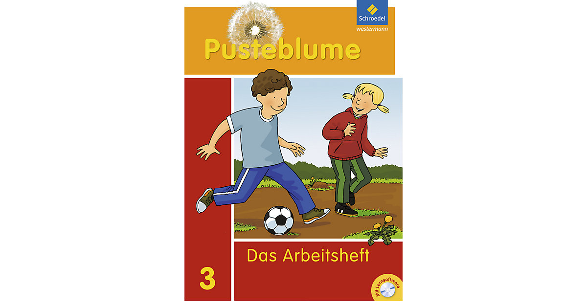 Buch - Pusteblume, Das Sprachbuch, Ausgabe 2009 Nordrhein-Westfalen: 3. Schuljahr, Arbeitsheft m. CD-ROM