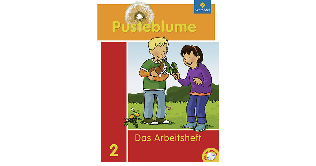 Buch - Pusteblume, Das Sprachbuch, Ausgabe 2009 Nordrhein-Westfalen: 2. Schuljahr, Arbeitsheft m. CD-ROM
