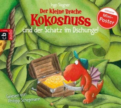 Der kleine Drache Kokosnuss und der Schatz im Dschungel, 1 Audio-CD H�rbuch