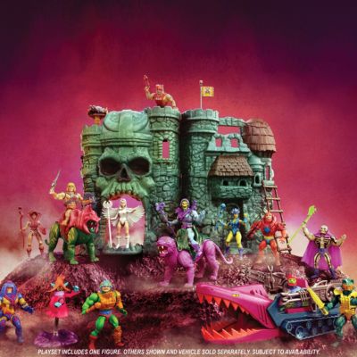 masters of the universe schloss grayskull spielset