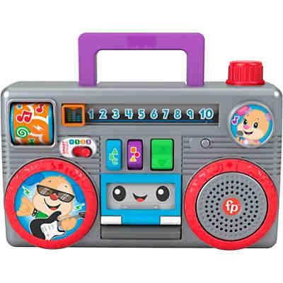 Fisher-Price Lernspaß Boombox mit Musik, Lernspielzeug ab 6 Monaten