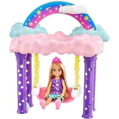 Barbie Dreamtopia Chelsea Regenbogen-Schaukel-Spielset mit Puppe