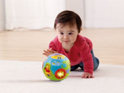 Baby & Kind Babyartikel Pflege & Entwicklung Beißringe Disney Winnie Pooh Rassel Holz Spielzeug 