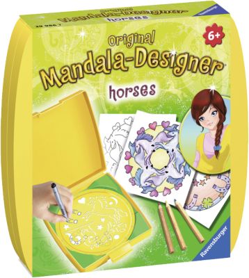 Ravensburger Mini Mandala Designer Pferde 