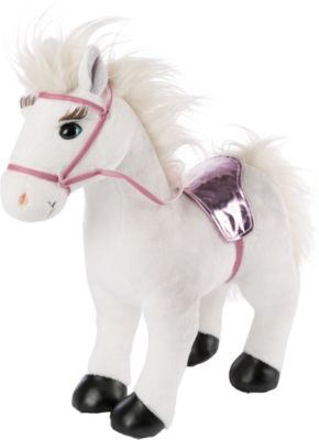Pony 26 cm Plüschpferd Pony Pferd Plüschtier Baby rosa und blau NEU 