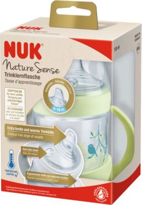 150 ml NUK Nuk Beach Nature Sense Trinklernflasche 6-18 Monate girl 