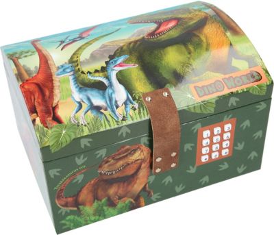 Dino World Schatztruhe mit Code, Sound und Licht, Dino World | myToys