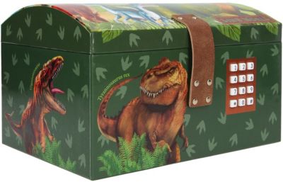 Dino World Schatztruhe mit Code, Sound und Licht, Dino World | myToys