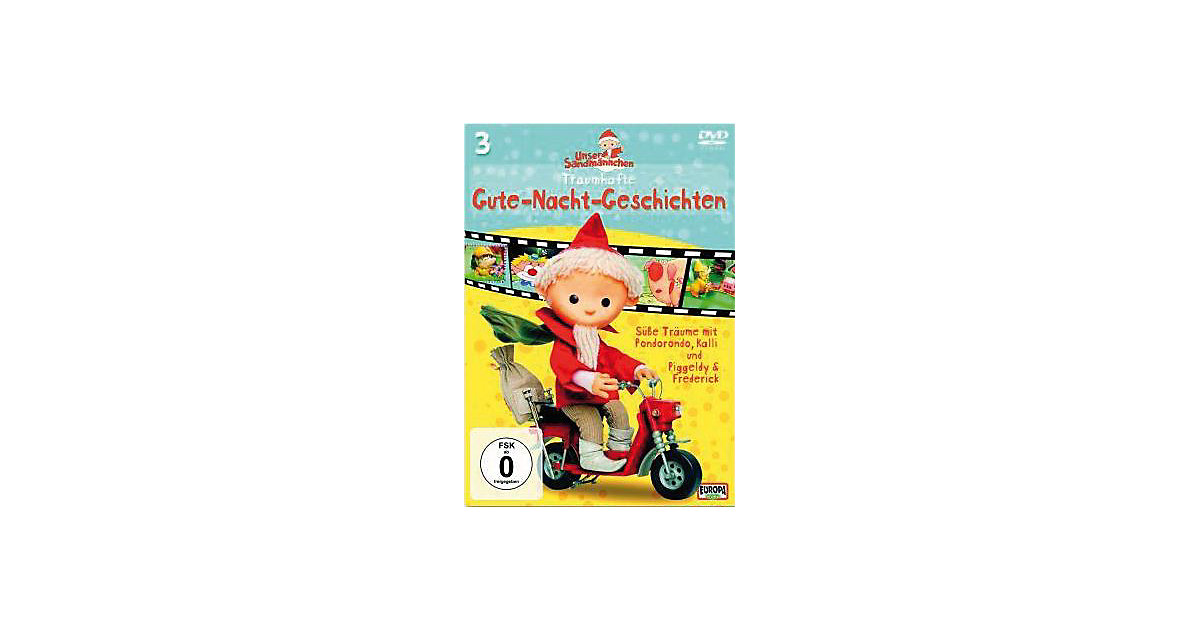 DVD Sandmännchen 03 - Traumhafte Gutenachtgeschichten Hörbuch