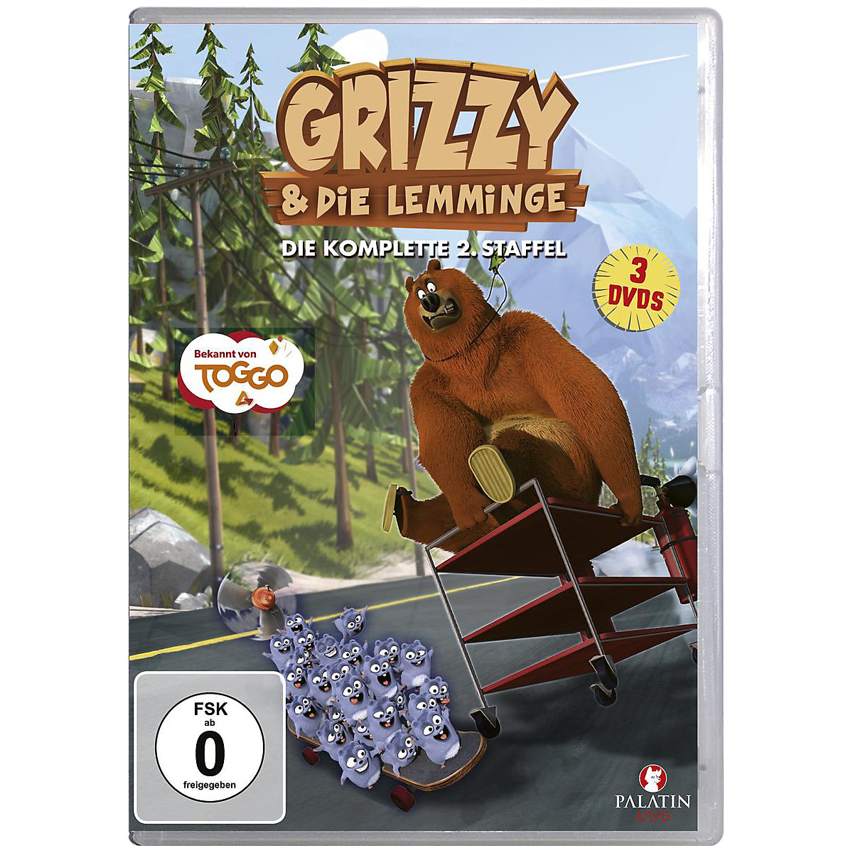 DVD-Box Grizzy & Lemminge 2. Staffel (3 DVDs)