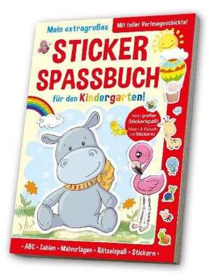 Image of Buch - Stickerspaßbuch Kindergarten