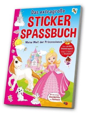 Image of Buch - Stickerspaßbuch Prinzessinnen