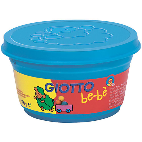 Мягкая паста для моделирования Giotto, 3шт х 100 г, желтый, красный, синий. от Giotto