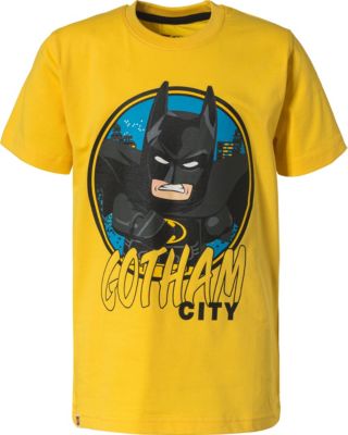 ✅ CHARACTER Kinder BATMAN T-Shirt 92-158 Freizeitshirt Rundhals Jungs Schwarz 