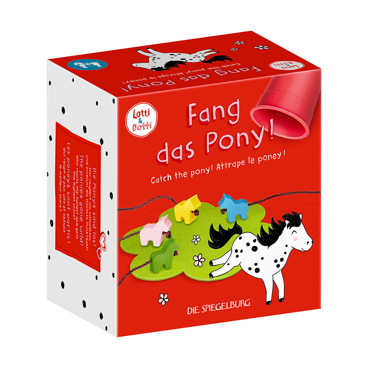 Die Spiegelburg Fang das Pony! (Spiel) Lotti & Dotti