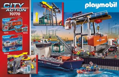 PLAYMOBIL® 70770 Portalkran Containern, PLAYMOBIL City Action | myToys