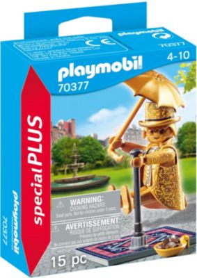 Playmobil SpecialPlus 70377 Straßenkünstler Mr Gold Neu & OVP 