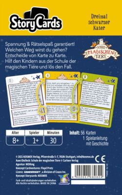 Story Cards Die Schule der magischen Tiere Dreimal schwarzer Kater