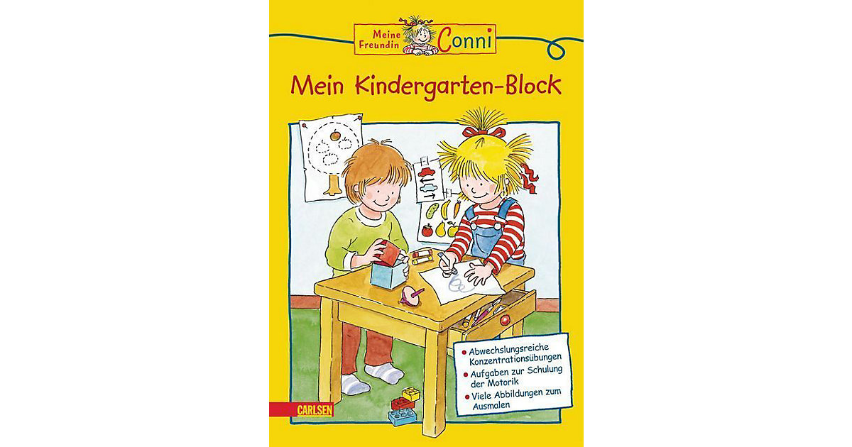 Carlsen · Meine Freundin Conni: Mein Kindergarten-Block Carlsen · Meine Freundin Conni: Mein Kindergarten-Block