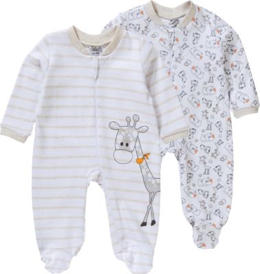 Princess Pyjama NEU Kinder Schlafanzug Overall Strampler Reißverschluss Disney 