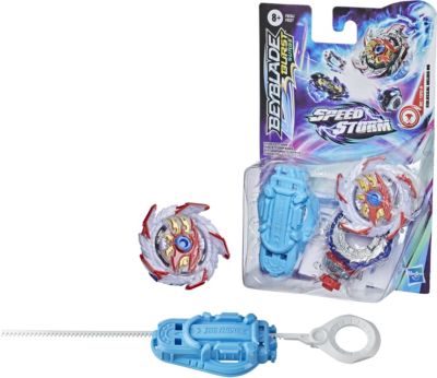 Beyblade Burst Surge Speedstorm Kolossal Helios H6 Kreisel Starter Pack – Balance-Typ Battle Kreisel mit Starter, Spielzeug für Kinder