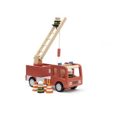 Drewa Fahrzeug Feuerwehr IV Holz Spielzeugauto Einsatzfahrzeug  Limited Edition 