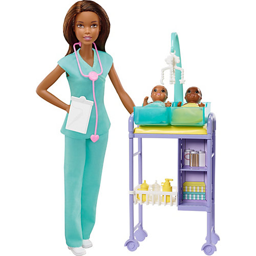 Игровой набор Barbie "Профессии", Детский врач от Mattel