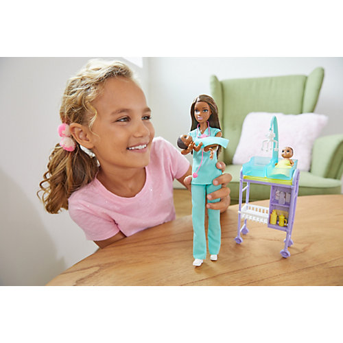 Игровой набор Barbie "Профессии", Детский врач от Mattel