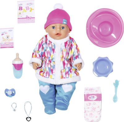BABY born® Soft Touch Wintertime Girl, 43 cm + GRATIS BABY born® Strickkleidung 2