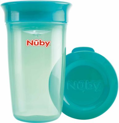300ml Rosa Nuby 6 Monate Auslaufsicherer Trinklernbecher Easy Grip aus der Designer Serie