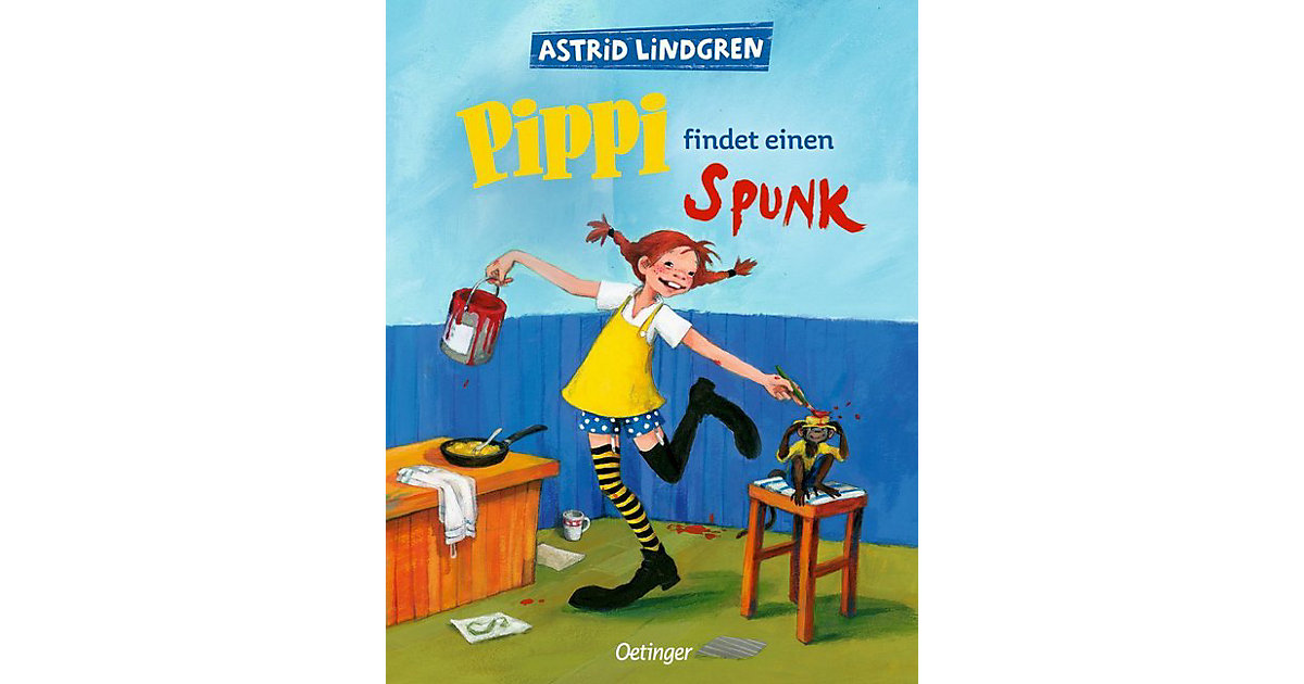 Buch - Pippi findet einen Spunk