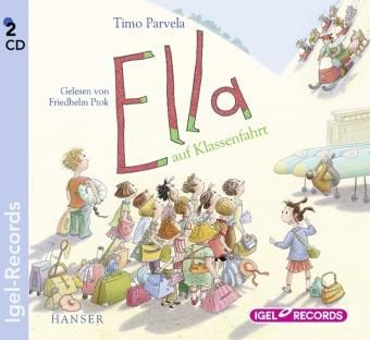 Ella auf Klassenfahrt, 2 Audio-CDs Hrbuch