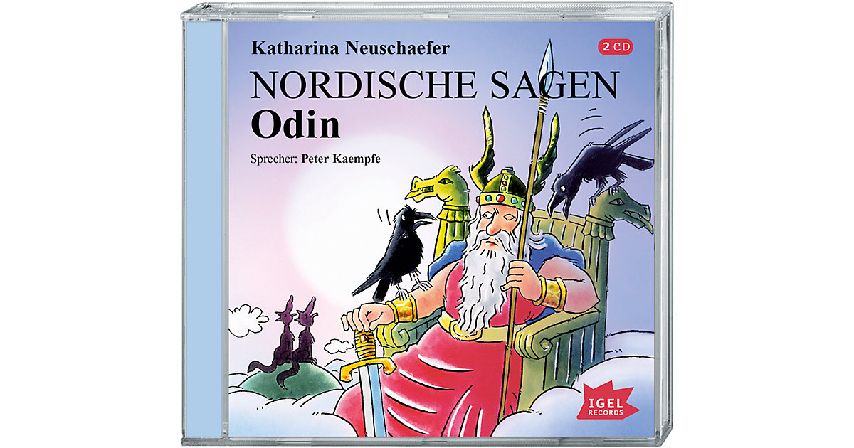 Nordische Sagen: Odin, 2 Audio-CDs Hörbuch