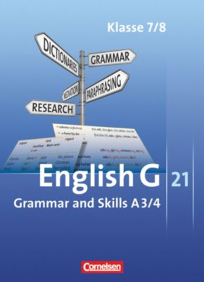 Buch - English G 21, Ausgabe A: 7./8. Schuljahr, Grammar and Skills
