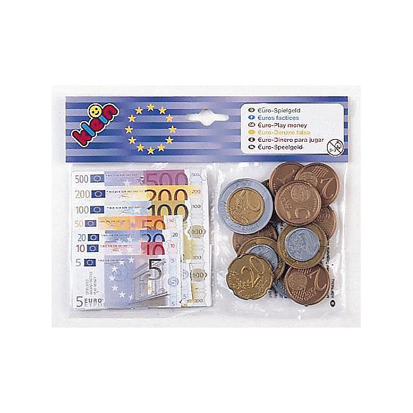 Euro-Spielgeld, Scheine + Münzen