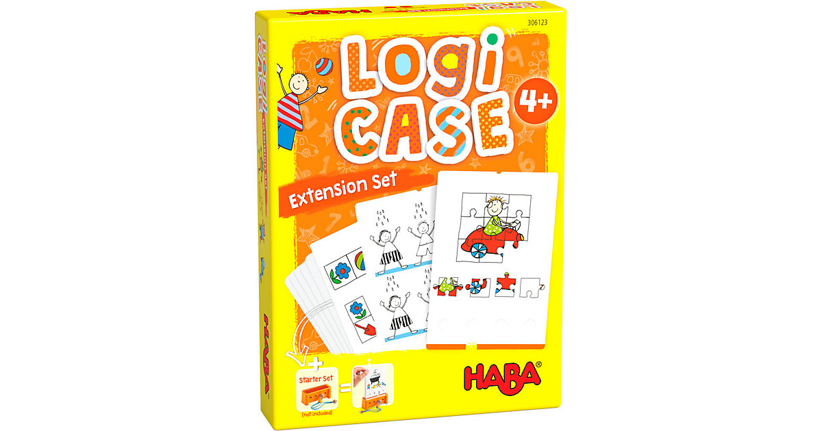 Brettspiele/Lernspiele: HABA LogiCASE Extension Set – Kinderalltag
