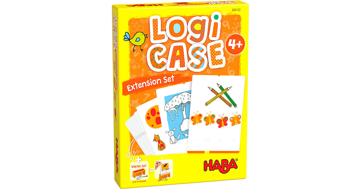Brettspiele/Lernspiele: HABA LogiCASE Extension Set – Tiere