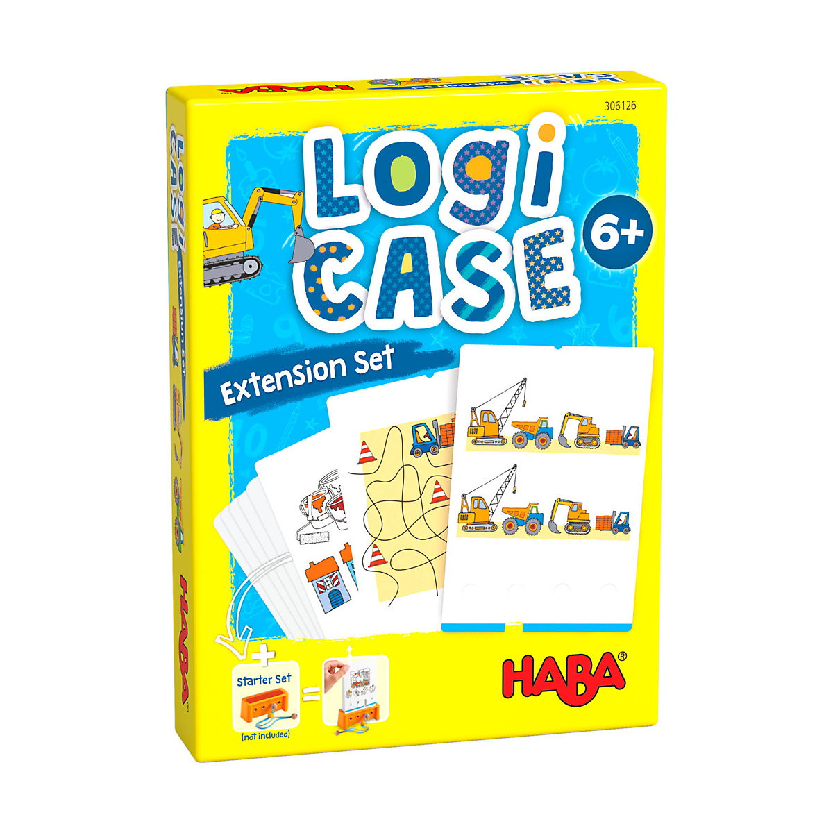 HABA 306126 LogiCASE Extension Set – Baustelle