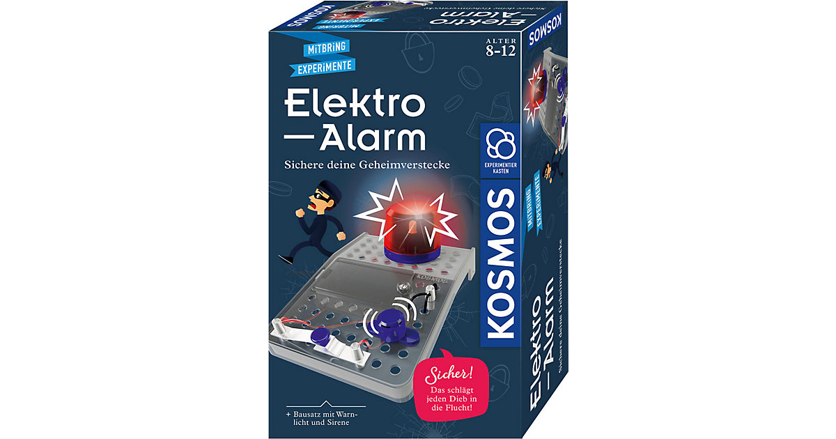 Spielzeug: Kosmos Mitbringexperiment Elektro-Alarm - Sichere deine Geheimverstecke