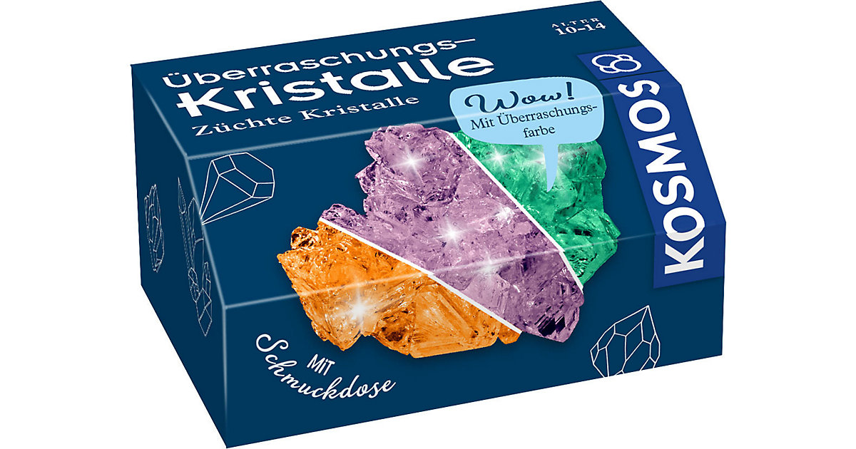 Image of KOSMOS 657963 - Überraschungskristalle selber züchten, Experimentierkasten
