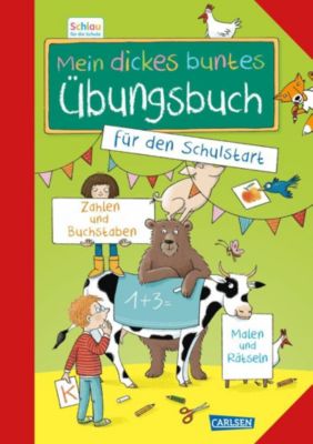 Image of Buch - Mein dickes buntes Übungsbuch den Schulstart Kinder