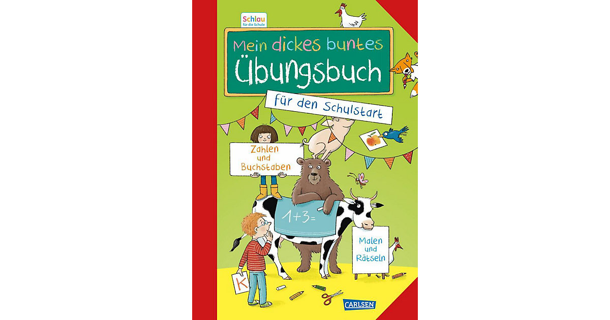 Image of Buch - Mein dickes buntes Übungsbuch den Schulstart Kinder