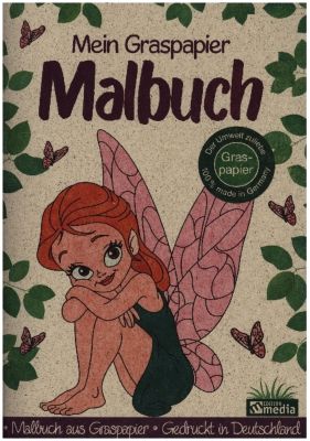 Image of Buch - Malbuch Graspapier - Feen