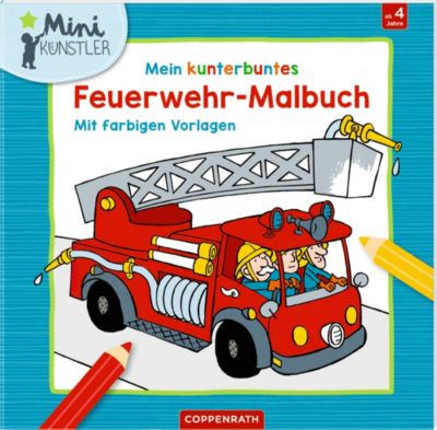 Image of Buch - Mein kunterbuntes Feuerwehr-Malbuch