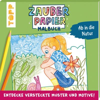 Image of Buch - Zauberpapier Malbuch Ab in die Natur