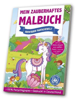 Image of Buch - Mein zauberhaftes Malbuch - Abenteuer Fantasiewelt