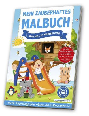 Image of Buch - Mein zauberhaftes Malbuch - Meine Welt im Kindergarten