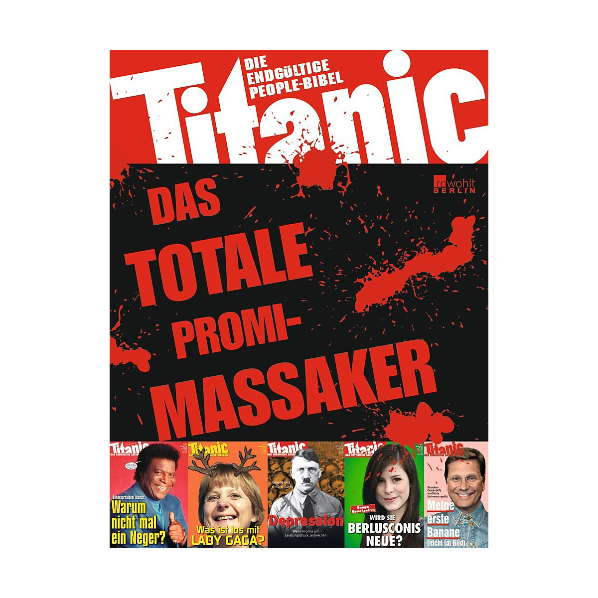 Rowohlt Verlag Titanic das totale Promi-Massaker