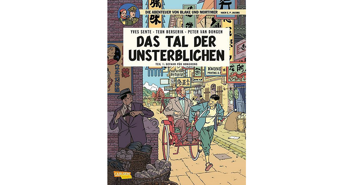 Spielzeug: Carlsen Verlag Buch - Die Abenteuer von Blake und Mortimer, Das Tal der Unsterblichen. Tl.1